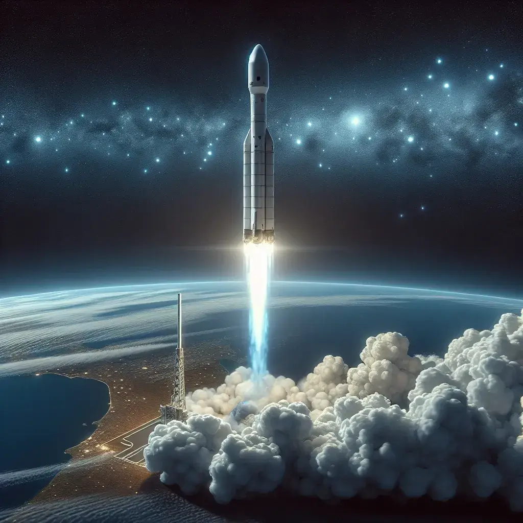 China revela foguete reutilizável para lançar constelações de satélites
